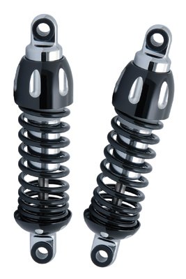 PROGRESSIVE SUSPENSION サスペンション ブラック Amazon.com: Progressive Suspension 412-4067B Black Anodized Finish